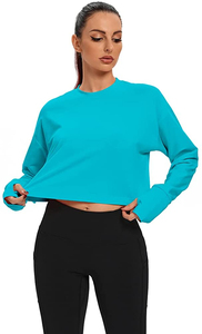 Women's 2-Piece Hoodie Shorts Set Terry Fabric Zip Front Solid Pattern Custom Logo Positions Autumn/Winter/Spring Season - Product Image 3