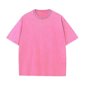 Camiseta para hombre Hip Hop 100% algodón, estilo oversize, lavado ácido, precios bajos, camisetas con lavado ácido de alta calidad - Product Image 4