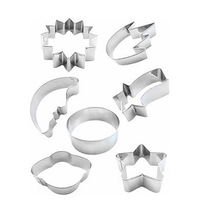 Ensemble de découpoirs à biscuits et à cookies pour la cuisine, ustensiles de pâtisserie, outils en métal, découpoir à biscuits en acier inoxydable 304, vente directe du fabricant, promotion - Product Image 5