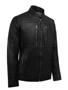 <b>Thunder</b> Storm Biker Leather <b>Jacket</b> - Product Image 3