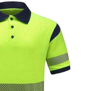 Chemises polo réfléchissantes de qualité supérieure à prix abordable pour hommes, avec différentes couleurs et designs. - Product Image 3