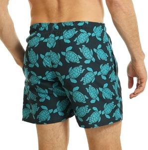 Shorts de bain pour hommes, design personnalisé, imprimé, fermeture éclair, taille haute, séchage rapide, écologiques, anti-UV, imperméables, décontractés, pour la plage - Product Image 3