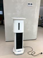 Pendingin Udara Menara Listrik 90W Baru yang Bertenaga |   Tangki Air Lepas Pasang 17L, 3 Kecepatan Kipas Ayun, Kontrol Jarak Jauh, Untuk Hotel & Penggunaan Luar Ruangan