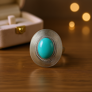 <b>Turquoise</b> Fine <b>Ring</b> 9.6 Grams - Product Image 3