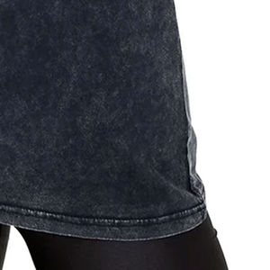 Factory Manufacturing <b>Top</b> Trending Best Quality Women's Acid Wash Mesh Fabric Summer T-Shirts Anti-Shrink New Arrival - Product Image 6