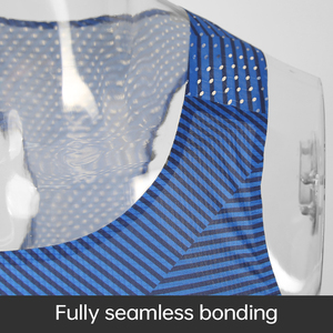 เสื้อกล้ามออกกำลังกายแบบไร้ตะเข็บ ตัดด้วยเลเซอร์ เนื้อผ้านุ่มพิเศษ แห้งเร็ว สำหรับผู้ชายและผู้หญิง - Product Image 4