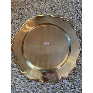 Floral Charger <b>Plate</b> For Parties Custom Size & Designs - Product Image 6