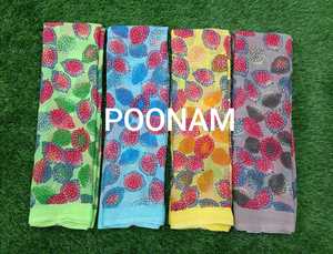 ชุดส่าหรีผ้าส่าหรีซันไชน์สวยพร้อมเสื้อส่าหรีดีไซน์เนอร์น้ำหนักเบาสำหรับงานปาร์ตี้ส่าหรีไซต์ผู้ขายขายส่งจำนวนมาก - Product Image 6