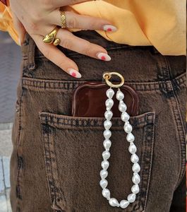 OEM Red Beaded <b>Bow</b> Ribbon Jean Pocket Chain Clover Charm Pants Keychain Waist Ornament <b>Body</b> Jewelry Women Bulk - Product Image 3