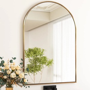 Luxury <b>Gold</b> Metal Wall <b>Mirror</b> Modern Decorative Accent <b>Mirror</b> for Hotel Living Room and Bedroom At Best Price - Product Image 5