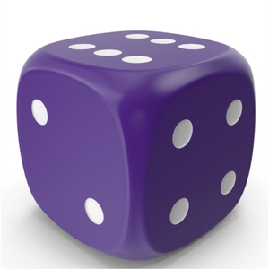 Dés en résine jaunes à 6 faces personnalisés en usine, dés en résine de taille standard à coins arrondis pour jeux de société, vente en gros - Product Image 3
