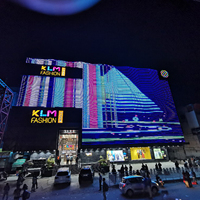 Affichage LED fixe extérieur de haute qualité, personnalisable, grand écran couleur, mur vidéo 3D géant, lecteur publicitaire, panneau d'affichage