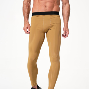 Leggings de sport pour hommes, dernière conception personnalisée, pour fitness, course et gym, vente en gros - Product Image 1