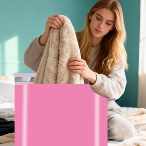 Sobres de Plástico Rosa para Envíos, con Grosor de 2.36mil, Bolsas de Envío Impermeables y Resistentes a Desgarros para Ropa - Product Image 2