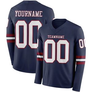 Maillot de football personnalisé respirant à manches longues avec logo frontal, vêtements de sport d'équipe de haute qualité pour toutes les saisons - Product Image 5