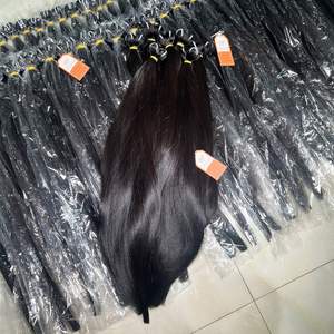 Extensiones de Cabello Humano Liso Vietnamita de Alta Calidad al Por Mayor, Precio de Fábrica, Material de Cabello Vietnamita Virgen Disponible para Envío - Product Image 3