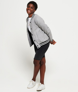 Wholesale Women's Custom Varsity Letterman Jacket Premium Quality College Baseball Bomber <b>Coat</b> Casual Streetwear OEM Apparel - Product Image 6