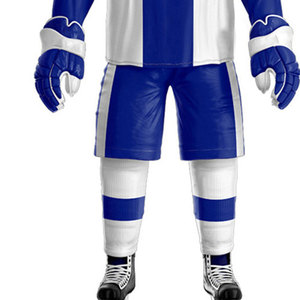 Ensemble d'uniformes de hockey sur glace pour hommes de haute qualité avec nom d'équipe personnalisé, ensembles d'uniformes de hockey sur glace professionnels personnalisables - Product Image 6