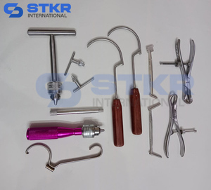 ชุดเครื่องมือผ่าตัดกระดูกและข้อ STKR INTERNATIONAL 9 ชิ้น แบบใช้มือ ได้รับการรับรองมาตรฐาน CE ISO13485 ระดับ Class I ผลิตจากสแตนเลส - Product Image 4