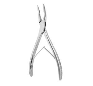 Rongeur à os Friedmann Premium 14cm 15cm en acier inoxydable, instruments chirurgicaux dentaires, ORL et orthopédiques, à action simple, marquages CE ISO - Product Image 2