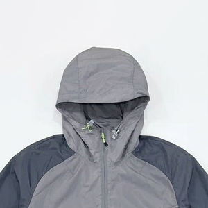 Most Demanding Custom Logo Gray Men's Nylon High Quality <b>Wind</b> <b>Breaker</b> Sets Trousers Breathable Wear Men Sets Streetwear Hoodies - Product Image 6