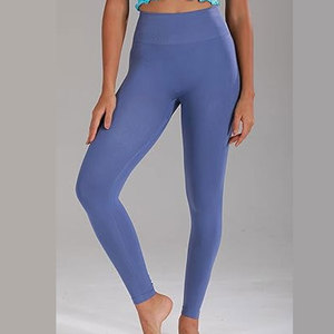 Leggings de Yoga de Cintura Alta, Tejidos, Suaves como la Mantequilla, de Alta Calidad, con Efecto Levanta Glúteos, Sin Costuras, para Gimnasio y Yoga - Product Image 1