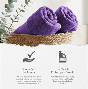 Serviettes de bain en coton ultra absorbantes 600 GSM |   Doux et délicat pour les peaux sensibles |   Fabricant OEM ODM Vente en gros - Product Image 6