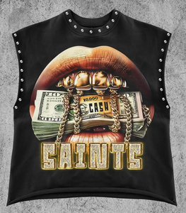 เสื้อกล้ามแฟชั่นผู้หญิงพิมพ์ลายกราฟิกตามสั่ง ผ้าฝ้าย 100% ระบายอากาศดี แขนกุด สไตล์ลำลอง สำหรับฤดูใบไม้ผลิและฤดูร้อน ขายส่ง - Product Image 6