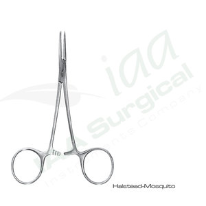 Pince hémostatique Halstead-Mosquito à verrouillage, instrument chirurgical en acier inoxydable de qualité médicale CE ISO, usage manuel en milieu hospitalier - Product Image 1