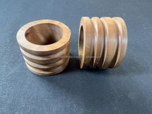 Anneau de serviette en bois de qualité supérieure, best-seller, fait à la main, décoration de table à manger pour mariage, restaurant, hôtel, événements - Product Image 3