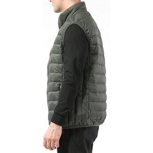New Arrival Winter Quilted Puffer <b>Vest</b> Soft Interior Green Ultralight Packable Core Warmer Sleeveless <b>Vests</b> - Product Image 5
