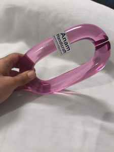 Adornos de Pared de Cadena Acrílica Modernos Personalizados, Hechos a Mano, Decoración Colgante de Resina Moderna para el Hogar, Listos para el Festival Diwali - Product Image 2