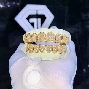 Cubiertas Dentales de Diamantes de Calidad Premium, Grillz Personalizados, Joyería de Lujo para Hombres y Mujeres con Estilo Moderno Hip Hop - Product Image 5