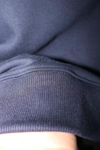 เสื้อสเวตเชิ้ต ALPHA XI BLMock Neck สีแดง 100% ปักลาย Applique คอเสื้อกว้าง ด้ายคุณภาพดี - Product Image 5