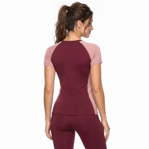 <b>Women</b> <b>Compression</b> Shirt Running Training <b>Top</b> Quick Dry Stretch Material Breathable Construction Moisture Management Comfortable - Product Image 2