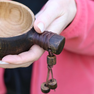 Taza Kuksa Premium de Bajo Costo, Hecha a Mano, de Madera Natural para Café, Té, Camping, Senderismo y Aventura - Product Image 4