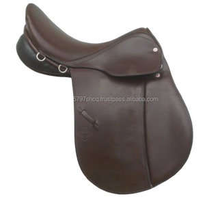 Silla de Montar Inglesa de Cuero Premium, Cómoda, Hecha a Mano, Duradera, Ligera y Elegante, para Jinetes - Product Image 1