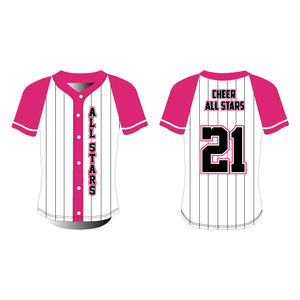 Camisetas de Béisbol Personalizadas con Estampado y Bordado, Transpirables, Cuello en V, Color Personalizado, Uniformes de Béisbol Unisex para Equipos, Nuevas - Product Image 2