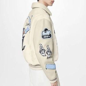 Chaquetas Varsity de Béisbol de Alta Calidad para Hombre, Bordadas a Medida, Ligeras, 100% Lana, para Invierno, Gran Venta - Product Image 3