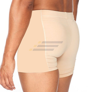 Shorts décontractés avec poches décoratives, patchs personnalisés, shorts de compression pour hommes en vente - Product Image 4