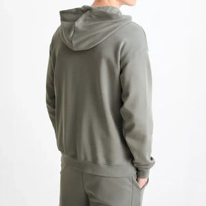 Sweat à capuche unisexe surdimensionné à logo personnalisé - Vêtement streetwear haut de gamme 100% coton - Product Image 4