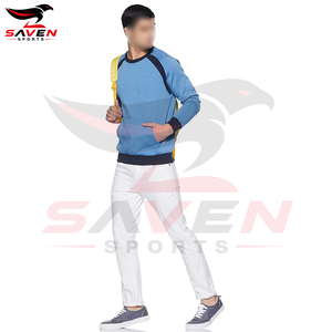 Sudadera Deportiva Personalizada con Logotipo para Hombre, Transpirable, de Felpa Francesa, para Gimnasio, Entrenamiento, Running, Fitness, Cuello Redondo - Product Image 3