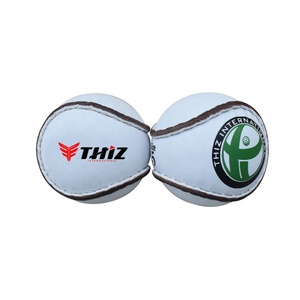 Balles de hurling GAA personnalisées avec le logo de votre marque Sliotars en cuir de taille officielle pour le squash - Product Image 1