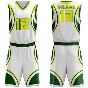Wholesale Customized Breathable Printed Basketball Jerseys Uniforms Sportswear Sleeveless Solid Colors High Quality 100% - Product Image 3