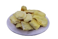 Biologische Gefreeze-droogde Gehele Jackfruit Snacks 100% Natuurlijk Rijp Voedingsrijk HACCP Gecertificeerd Zip Bag Verpakking Nee