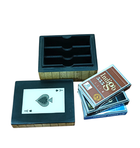 Luxury Bone Antique Decorative Gift Storage <b>Box</b> for Holding Joker Cards Playing Cards With Smart Custom <b>Box</b> Gift Accessories - Product Image 4