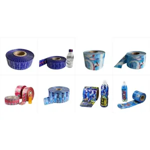 Custom Printed PVC Heat <b>Shrink</b> Sleeve <b>Wrap</b> Waterproof Durable Plastic Film for Mineral Water Bottles - Product Image 5