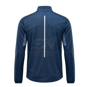 Men <b>Running</b> <b>Winter</b> <b>Jacket</b> Quick Dry Performance Sports Layer With Full Zip Design For Outdoor <b>Running</b> Gym Sessions And Exercise - Product Image 2
