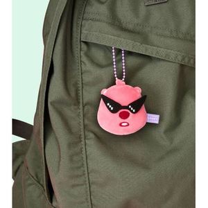 Cute Pink for Character Plush 3D Shape Carabiner Key Chain Cartoon Stuffed Pendant Soft Short Bag <b>Charm</b> Gift <b>keyring</b> <b>charm</b> fuzzy - Product Image 4