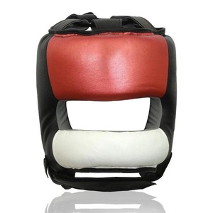 Wholesale Custom Made <b>Head</b> Guard Made By 100 % Genuine Leather With Customization Of Logo And Labels <b>Head</b> Guard For Adults - Product Image 2